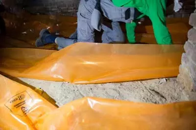 Hoe wordt bodemfolie gelegd?