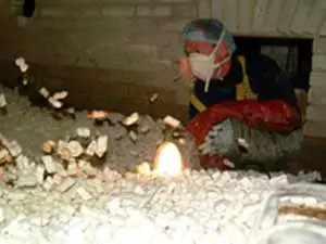 EPS chips storten in de kruipruimte